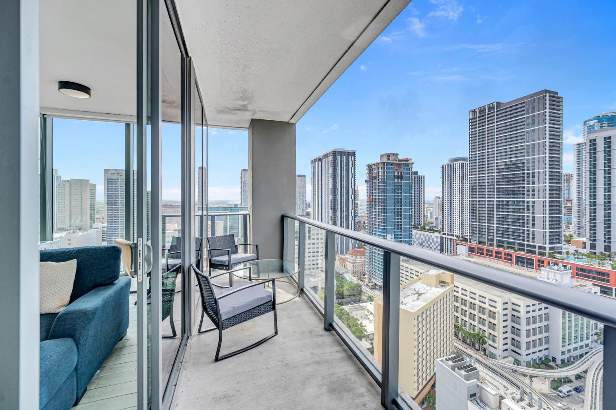 Great 3 Beds 3 Baths Appartment Downtown Miami Exterior foto
