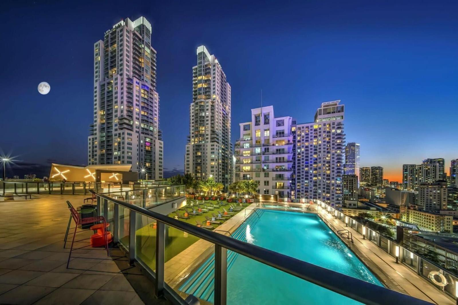 Great 3 Beds 3 Baths Appartment Downtown Miami Exterior foto